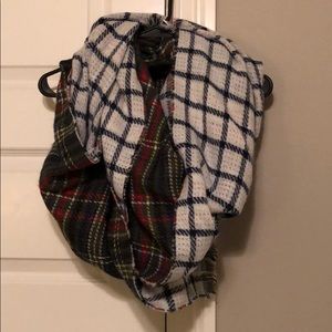 plaid blanket scarf